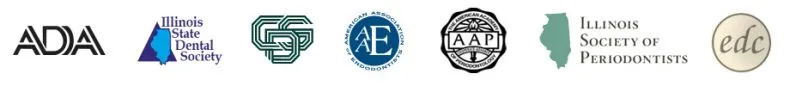Logos of various dental associations